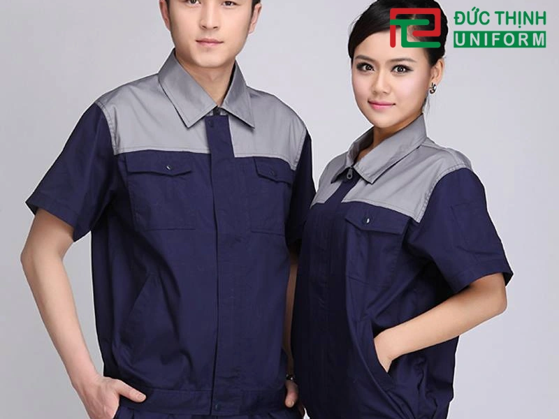 Mẫu áo thun đồng phục quận 11 đẹp dành cho công nhân