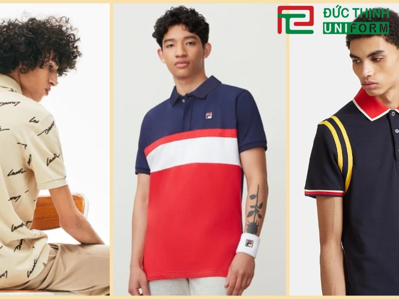 Một số mẫu áo thun polo bán chạy nhất tại Đồng phục Đức Thịnh 