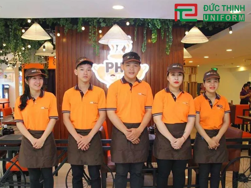 Áo polo đồng phục nhân viên phục vụ nhà hàng