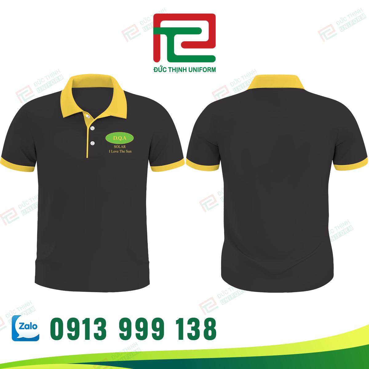 Áo thun đồng phục công ty DQA