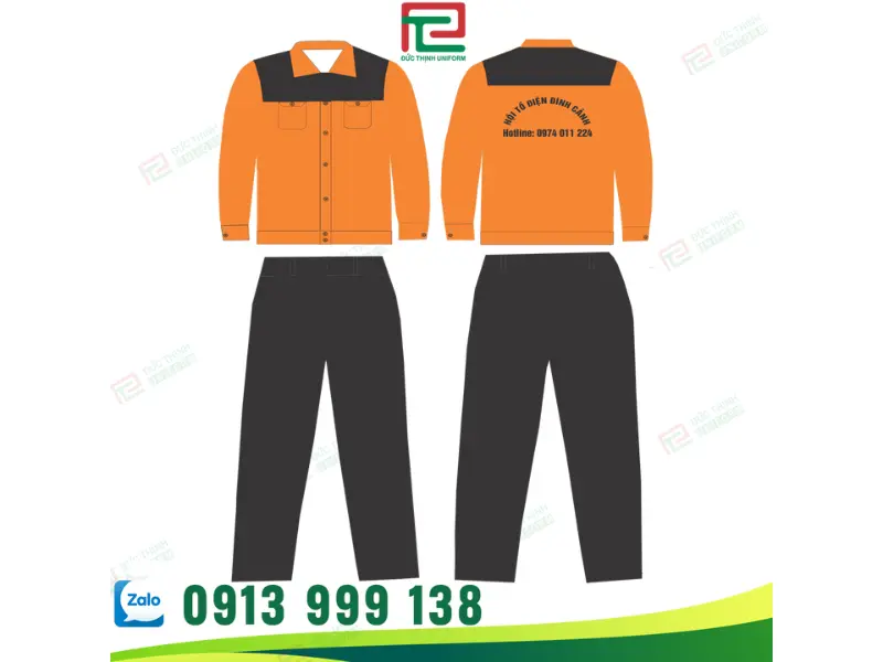 Áo đồng phục cơ điện