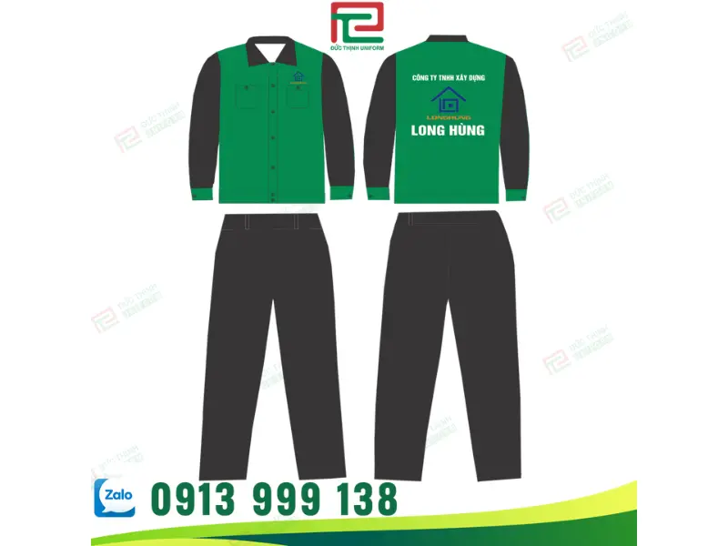 Áo đồng phục xây dựng