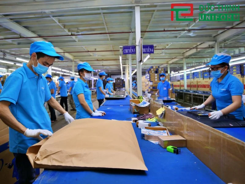Quy trình nhận đặt may áo thun đồng phục công nhân TPHCM